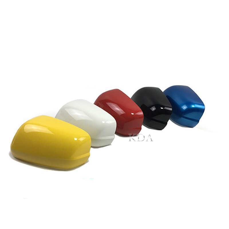 Auto Left Right Mirror Cover Wing Mirror Shell Cap For HONDA FIT JAZZ GE6 GE8 no Turn Signal Light Hole