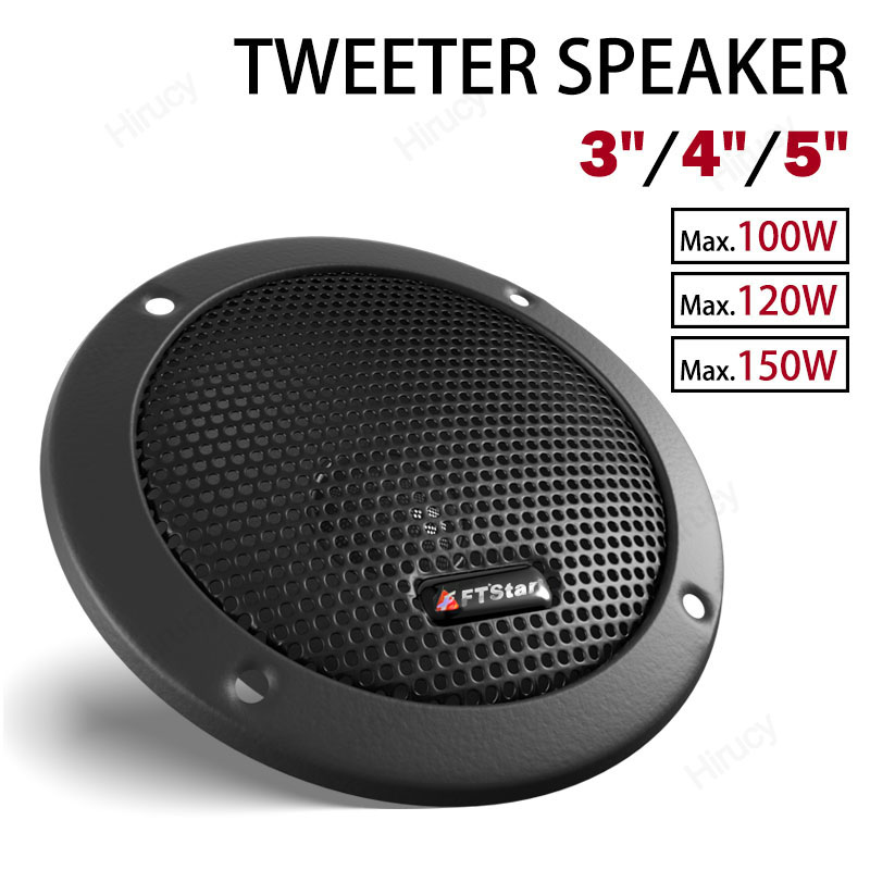 3 4 5 Zoll Autolautsprecher Max. 100 W/120 W/150 W Autotür-Audio-Hochtöner Hochwertiger Frequenzlautsprecher mit voller Reichweite
