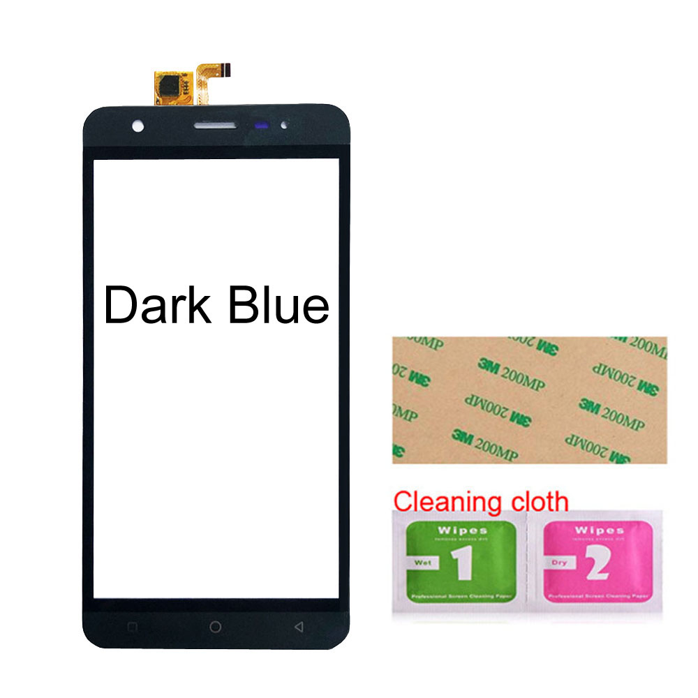 Für Vertex Beeindrucken Adler 3G touchscreen Digitizer Sensor Glas Panel Ersatz: Bark Blue