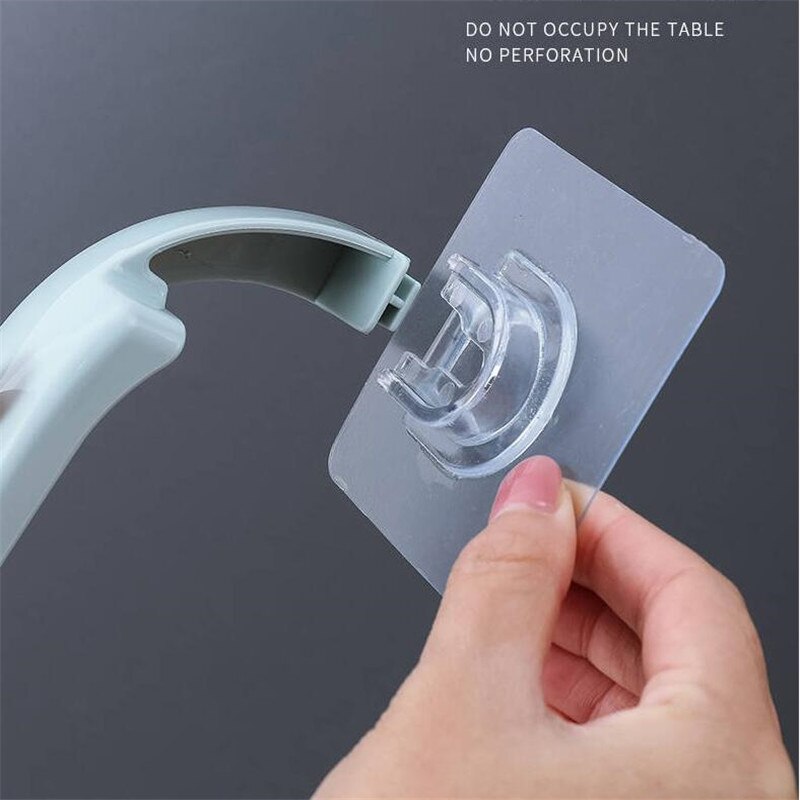 White Self Adhesive Wall Mounted Bathroom Towel Bar Shelf Rack Holder Toilet Hanging Hanger Nail-free Storage Racks