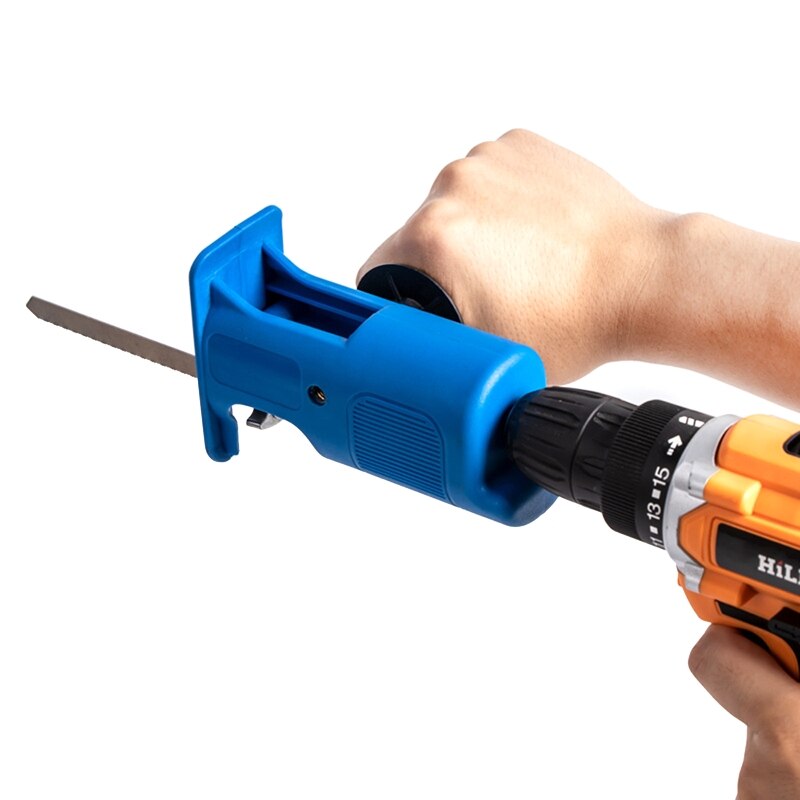 Cordless Reciprocating Saw Adapter Set Electric Drill Converter Modified Hand Tool Wood Metal Cutter Attachment