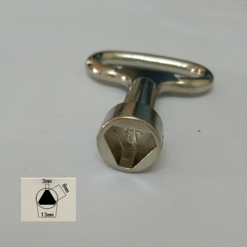Stainless Steel Triangle Cam lock XJJ-MS705 Cabinet Locks Power Distribution Box switch Cabinet Equipment Control Cabinet Lock: Light green