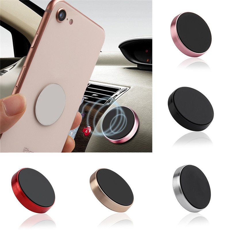 1PC support de téléphone de voiture magnétique tableau de bord aimant support de téléphone portable support de volant support mural magnétique pour iPhone Samsung