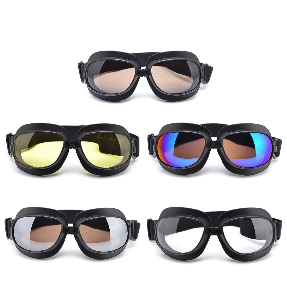 Gafas motorcykel glasögon hjälm glasögon pilot skoter retro moto utomhus smutscykel ridning solglasögon motocross glasögon terräng