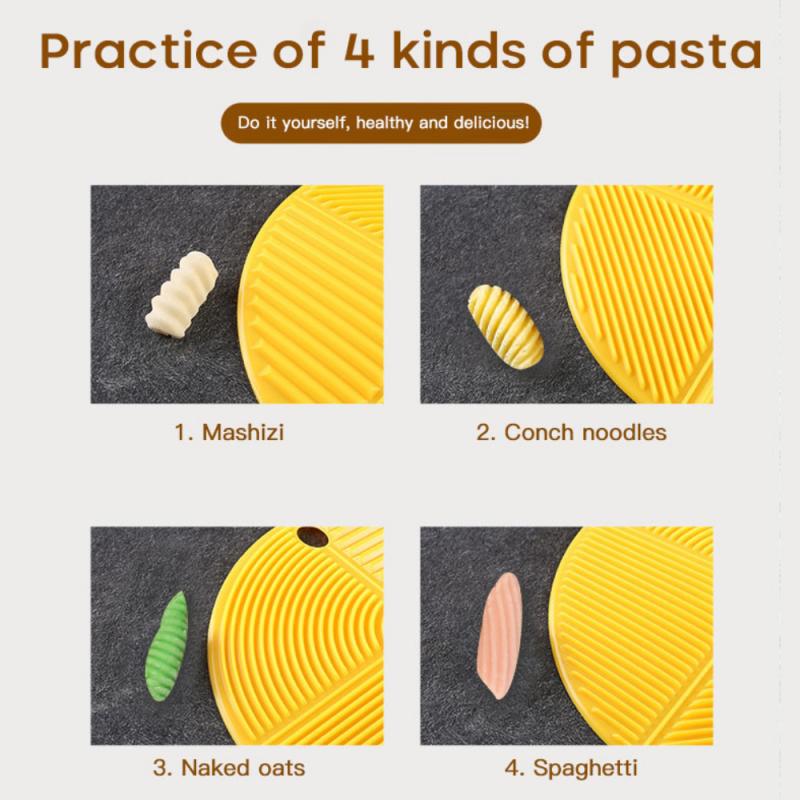 Multifunctional Spaghetti Macaroni Pasta Maker With Four Kinds Of Patterns DIY Macaroni Making Mold Kitchen Gadgets