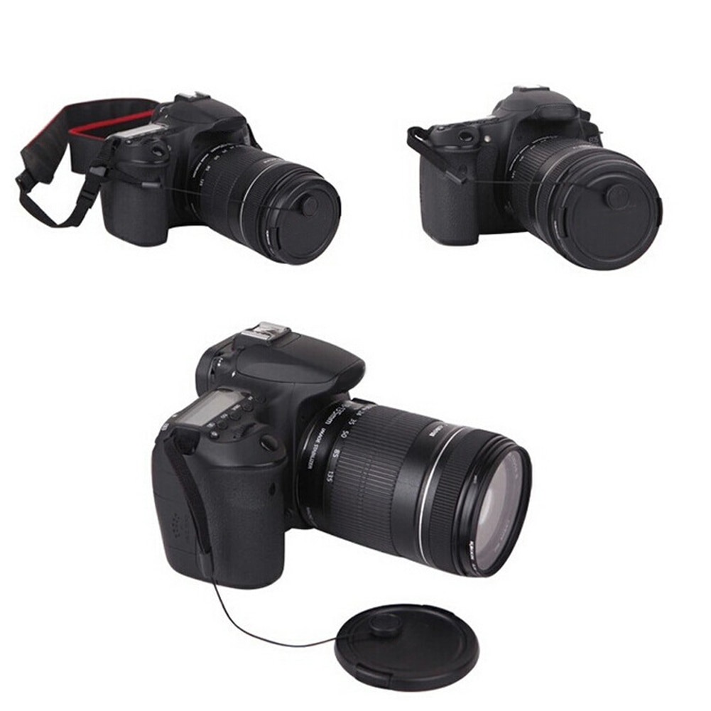 Woopower DSLR Lens Cover Cap Holder Keeper Strap Cord String Leash Rope For Nikon SLR DSLR Digital Film Camera 5pcs/lots