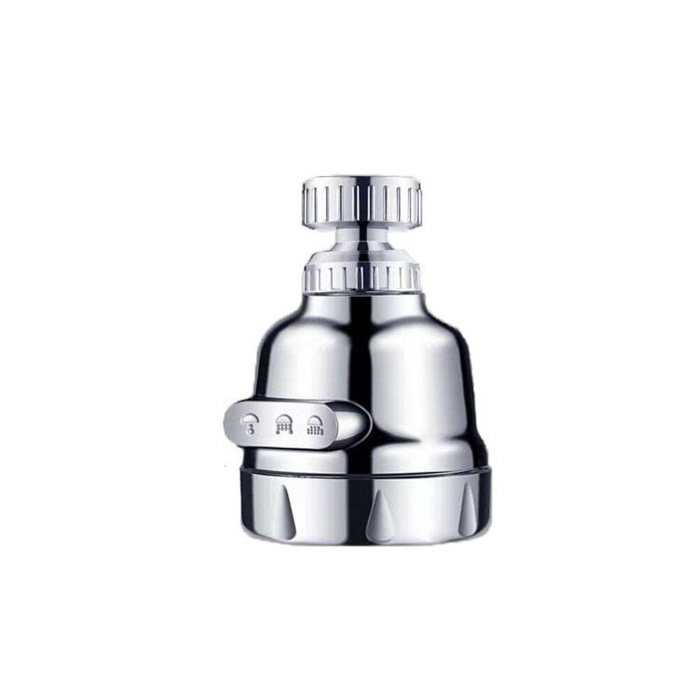 Three-speed Adjustment of Pressurized Water-saving Rotary Nozzle, Universal Bubbler, Faucet Shower, Splash-proof Nozzle: Normal