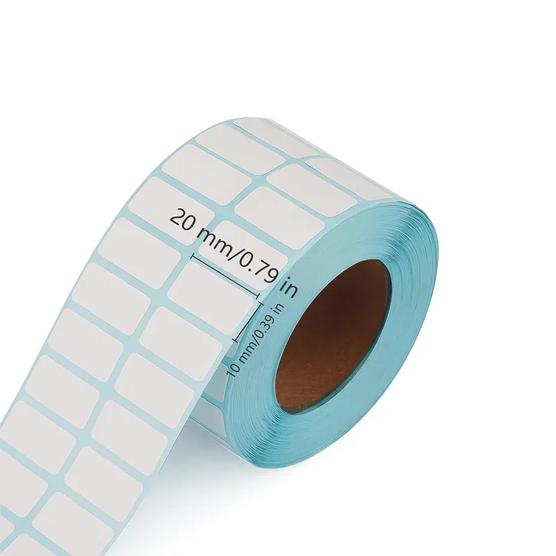 3000pcs Labels Barcode sticker Supermarket Blank Stickers White Label Stationery Sticker Kitchen Spice Label Stickers