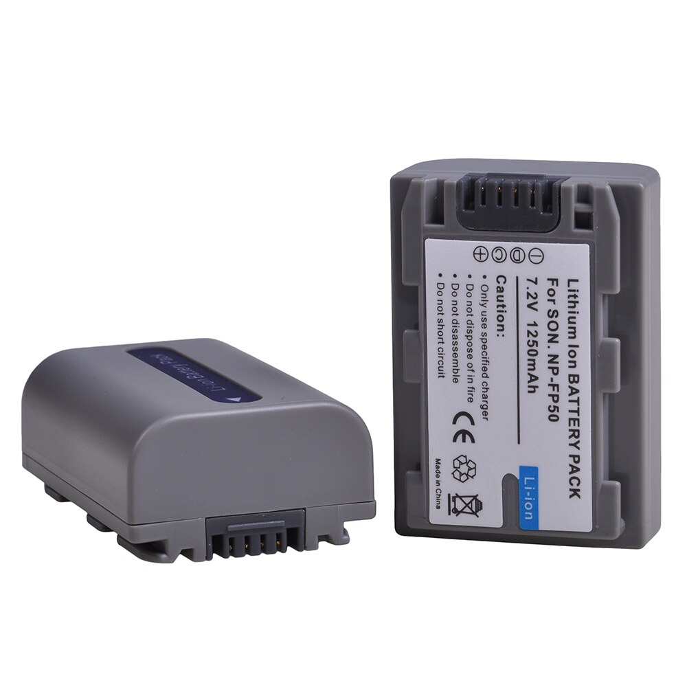 1250mAh NP FP50 NP-FP50 Battery for Sony NP-FP30 NP-FP60 NP-FP70 NP-FP71 NP-FP90 DCR-SX40 SX40R SX41 HDR-CX105 SR82E SR85E