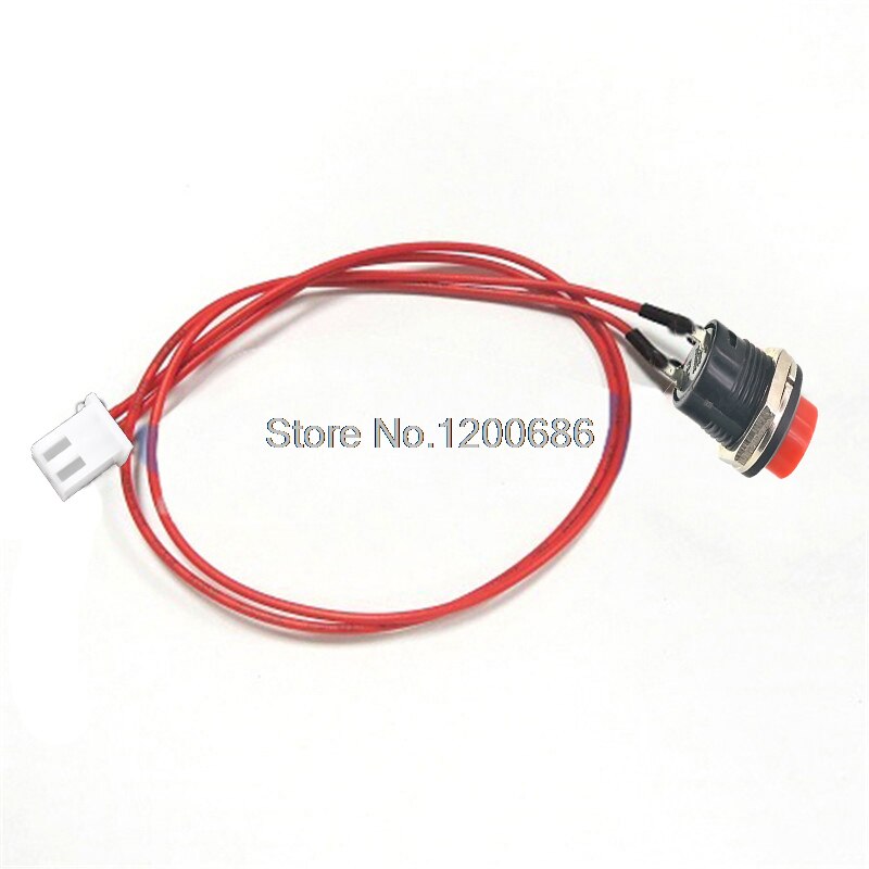 15cm xh2.54 16mm r13-507 16mm 125v 6a 22 awg lille vandtæt selv-reset øjeblikkelig  xh 2.54 2.54mm trykknap switch ledningsnet