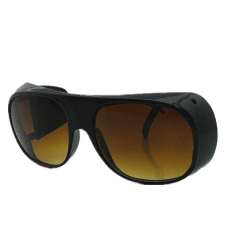 Auto Zubehör Auto Fahren Brille Nacht Gläser Frauen Sonnenbrille Männer Gafas Sicherheit Fahrer Brille MZL258: doppelt Braun