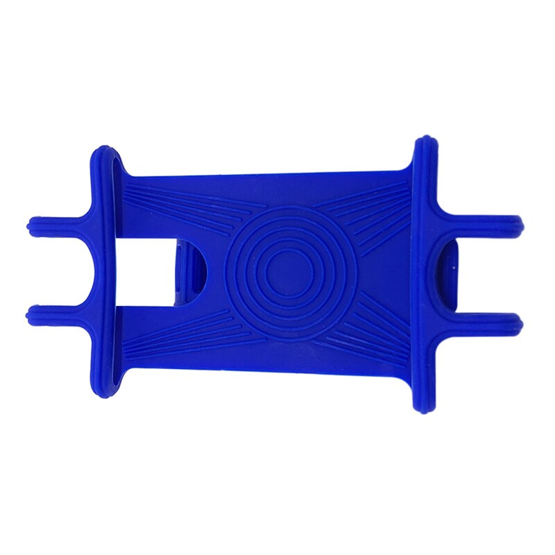 Bicycle Mobile Phone Holder Silicone Motorcycle Bike Handlebar Stand Mount Bracket Mount Universal Rotate Phone Holder For Phone: rotate blue