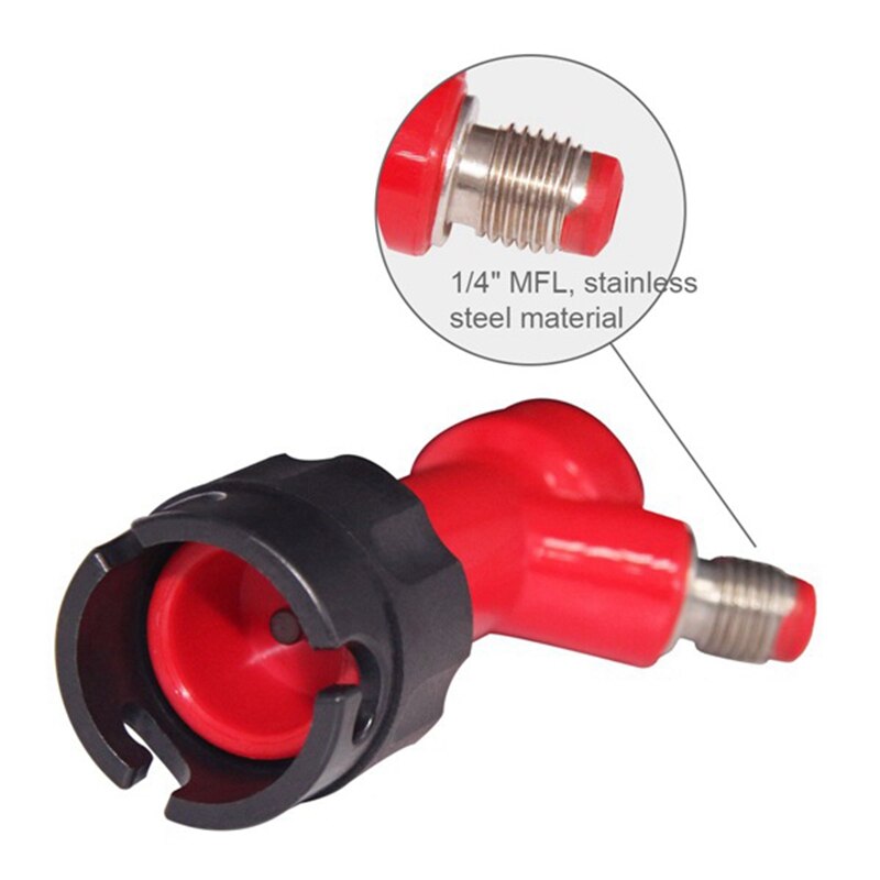 Pin Lock línea de cerveza montaje artesanal grifo para barril de cerveza juego de grifería cuerpo cromado con pasador de bloqueo de desconexión Homebrew