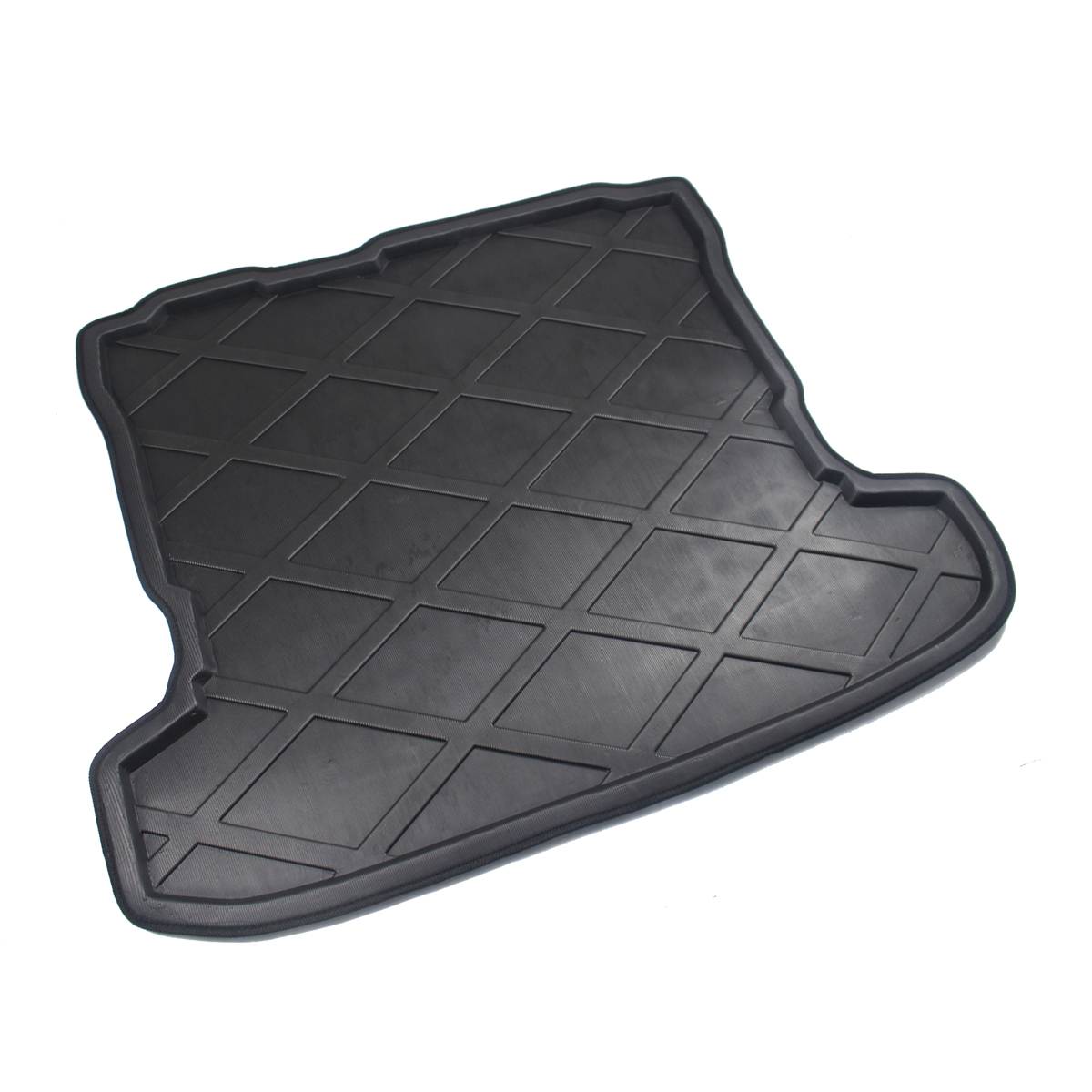 Tampa de bandeja do porta-malas, forro de carga, capa traseira, tapete de chão, almofada kick pad para mitsubishi pajero shogun 2007 2008 2009 2010 - 2018