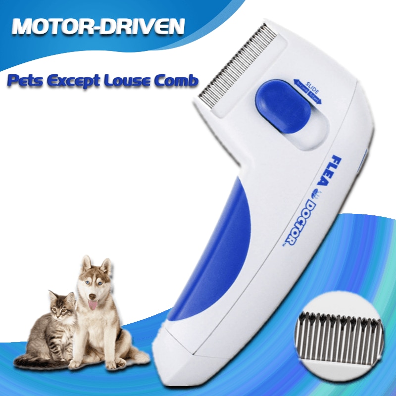 Peine De Pulgas Para El Cuidado De Mascotas, Cepillo De Pelo