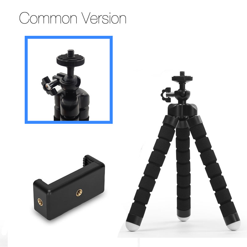 DUSZAKE Flexible Gorillapod Mini Tripod for Phone Gorillapod Camera Phone Tripod Mini for iPhone Xiaomi Phone Camera Accessories: Set 1