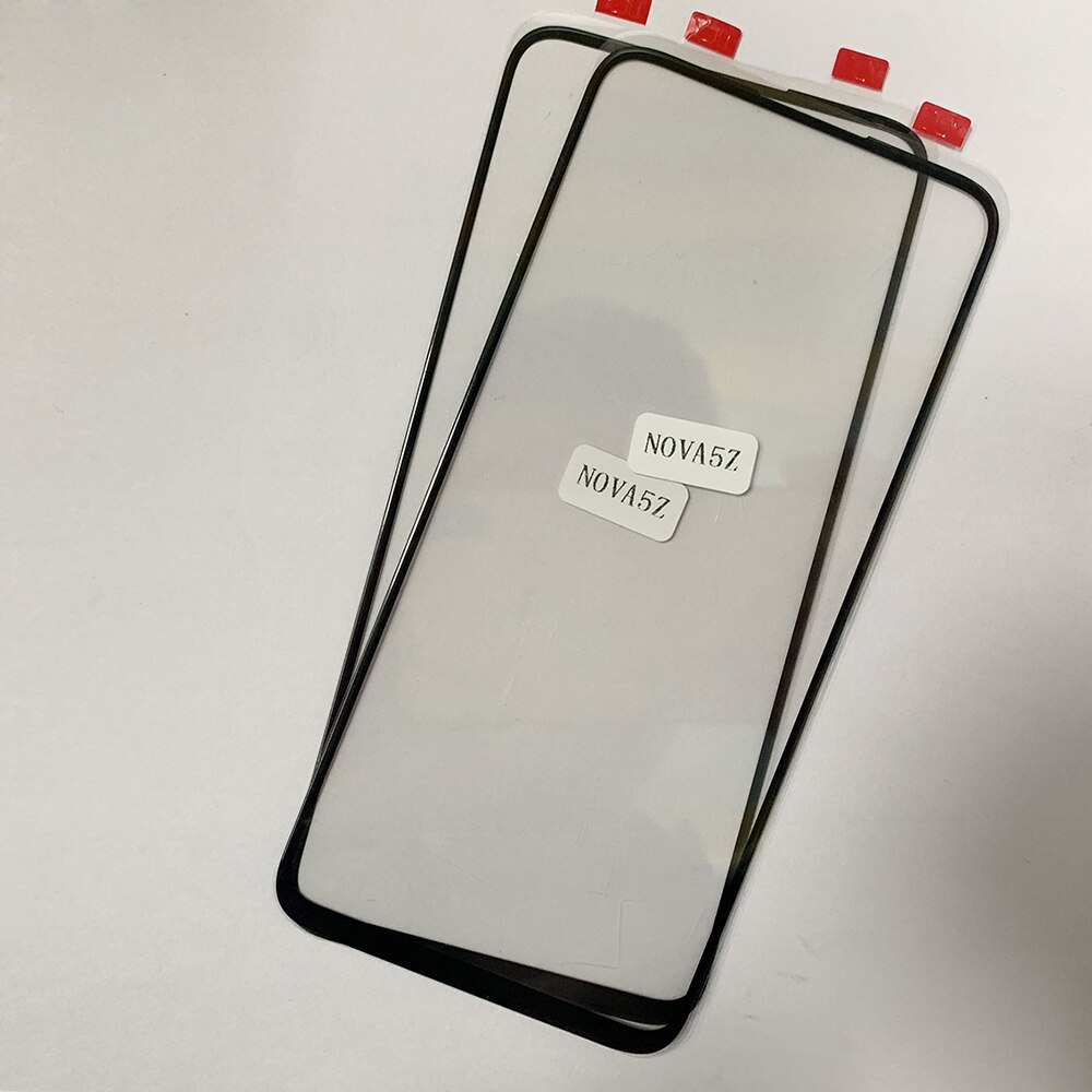 Tela de toque lcd exterior substituição vidro exterior capa de vidro para huawei nova 5 5i 5z 5t 5 pro painel toque do telefone móvel