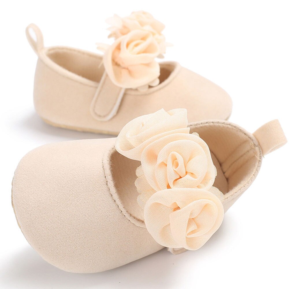 Par com 1 par de sapatos para meninas e crianças, calçados macios para caminhantes aprendendo da moda para 0-1 anos de idade