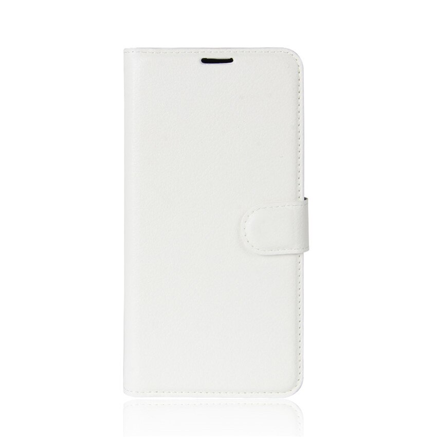 Para ZTE blade A6 lite funda Premium de cuero PU con ranuras para tarjetas funda con soporte para ZTE blade A6 lite A 6 lite 5,2 pulgadas Blade A0622: White