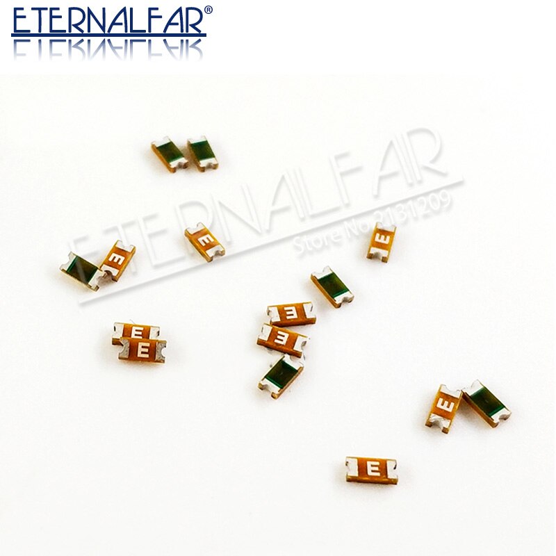 Surface Mount Fuses Thin Film 1206 Size Very Fast-Acting 0466.375NR 0.375A 375mA 50A at 125 V AC DC Mark E