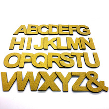 DIY Foam Letters Gold Alphabet Sticker Wedding Birthday Party Home Decorations