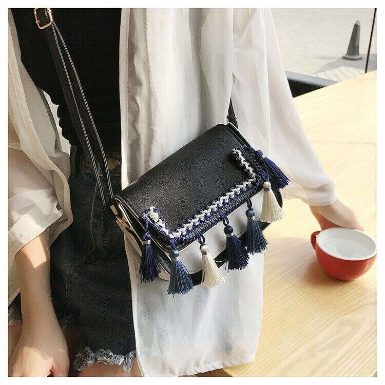 Kvinnor axelväska handväskor pu läder crossbody handväska tote väska lot