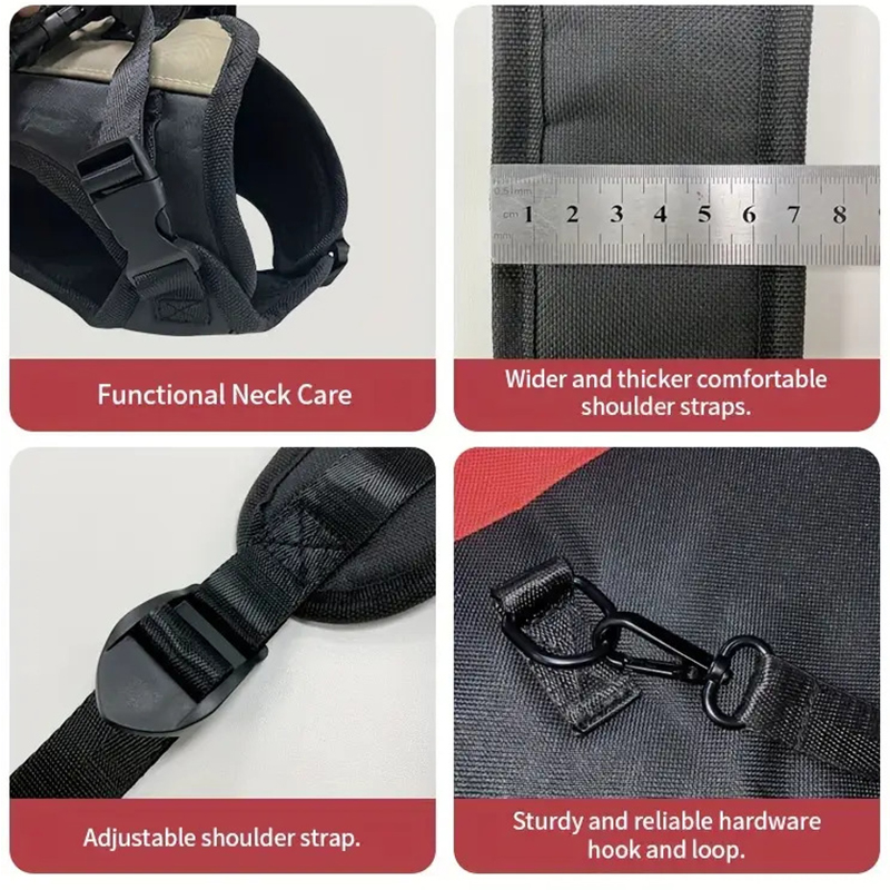 Pet Dog and Cat Carrier Bag Outdoor Hiking Bicycle Bicycle Dog Traveling Bag Backpack for Small Dogs, Medium Dogs and Cats