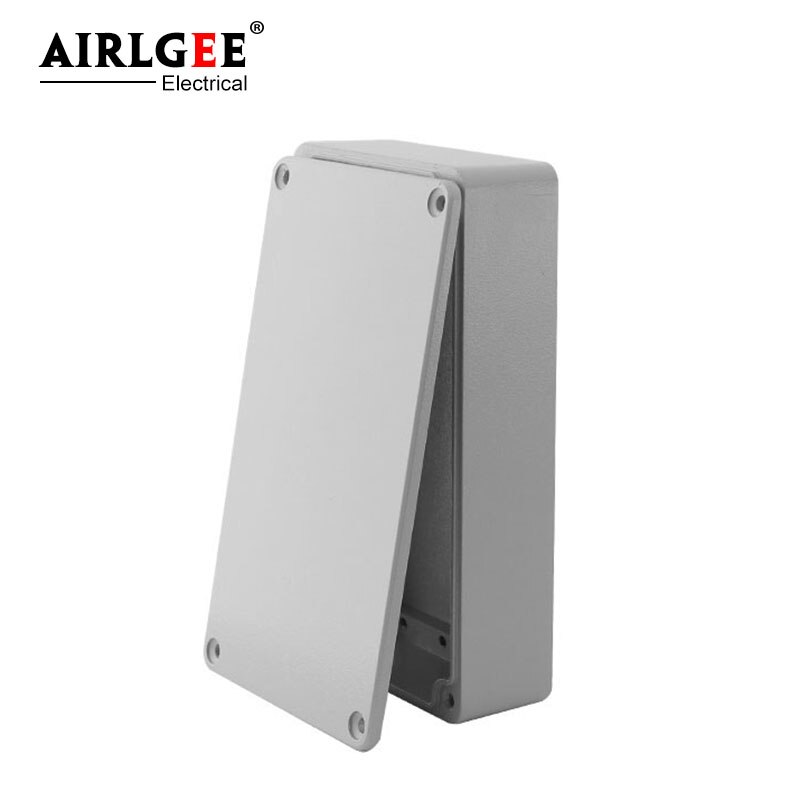 Caja electrónica impermeable IP66 para exteriores, caja de conexiones eléctricas de aluminio fundido a presión, monitoreo, 165x95x39mm