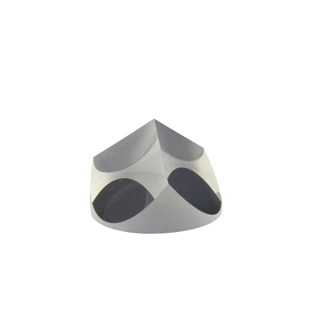 1PCS64mm diamètre coin Cube prisme, 48mm hauteur trièdre rétroréflecteur, 5 arc secs
