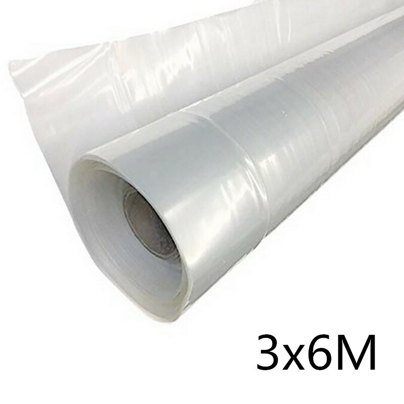 Växthus växthus plast klar film polytunnel poly hus lock genomskinligt fuktsäkert