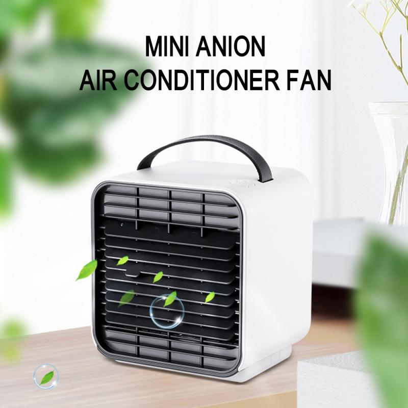 Mini Home Air Conditioner Fan Humidifier Purifier USB Cooling Home Portable Desk Fan Cooler Quiet Air Cooler Fan With Water Tank