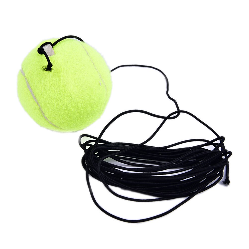 1Pc Exercise Ball Tennis Training Balls Trainer with Rubber Rope Trainer Train Tool Tennis Ball Sports