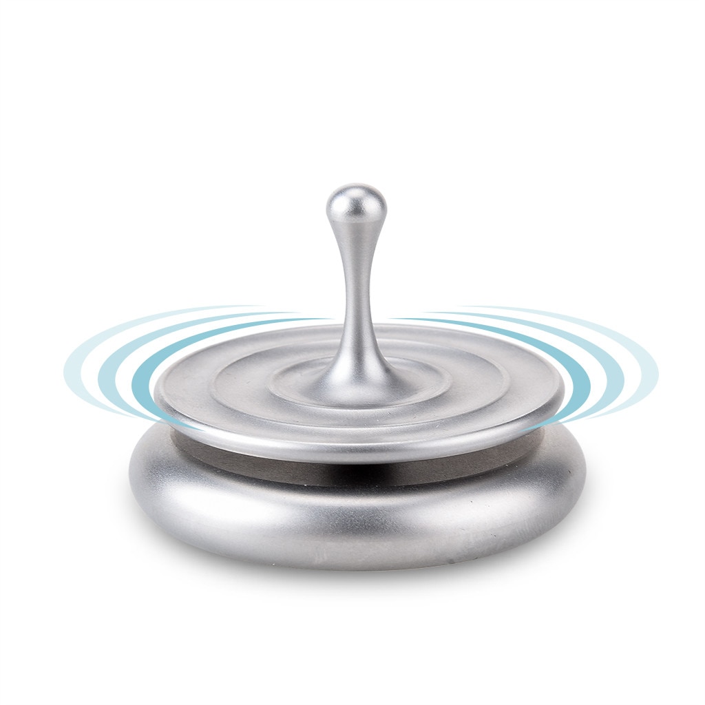 Water Hand-Twisted Gyro Rvs Desktop Spinner Spinning Tops Volwassenen Vingertop Speelgoed