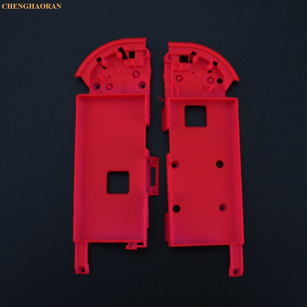 1pair Battery Holder Bracket Shell Cover for Nintend Switch Joycon Controller Middle Frame Case For Switch NS Joy-Con: J Rose red