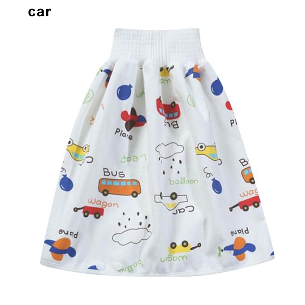 Nouvellement confortable enfants couche-culotte jupe Shorts 2 en 1 imperméable Super absorbant étanche lavable bébé couche-culotte jupe pantalon: Car L