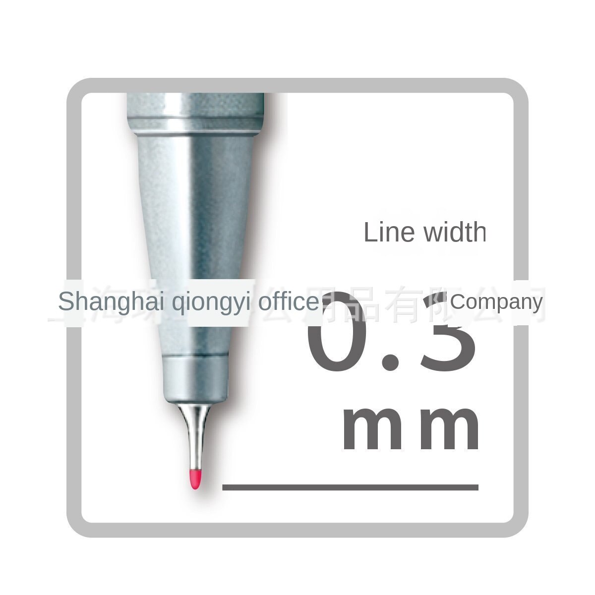 Staedtler Triplus Fineliner Pens Pack of 6 Neon Colours Case 334 SB6CS3