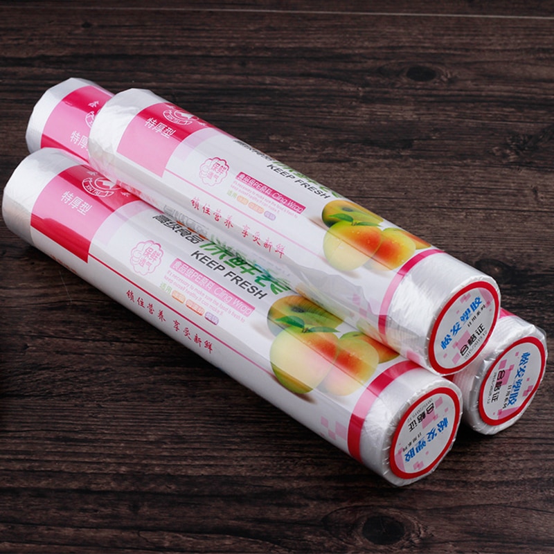 Voedsel Verpakking Verse Doorzichtige Plastic Zak 150 Stuks/Roll Diepvrieszakjes Keuken Opslag Organisatie Voedsel Opbergtas