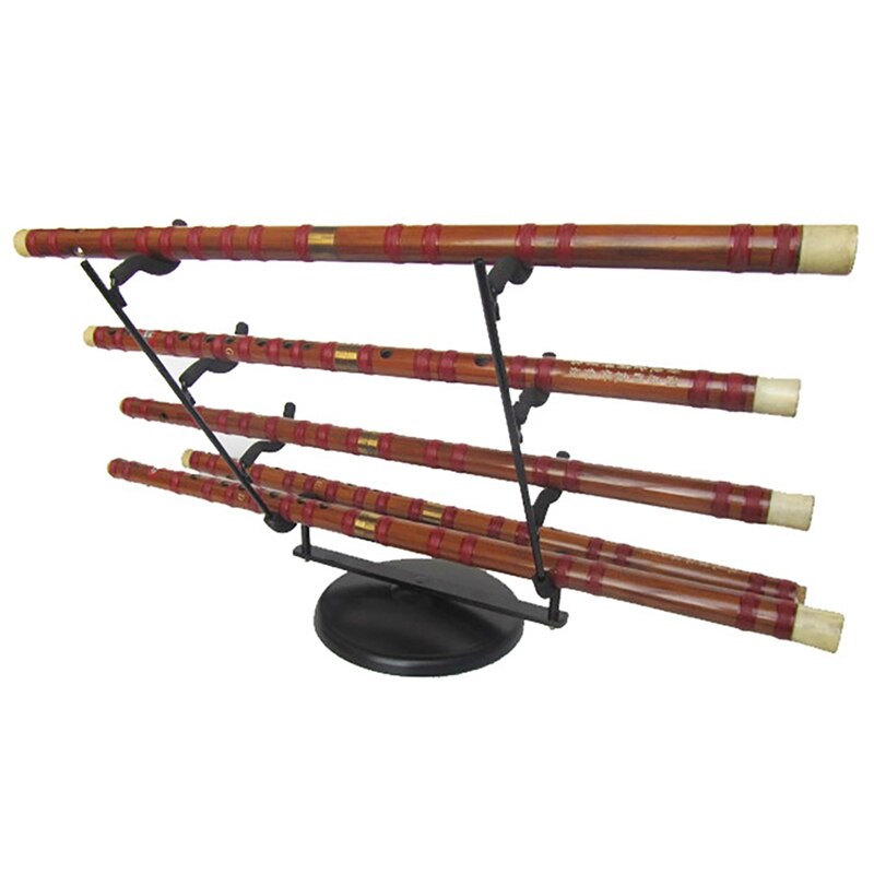 Bamboo Flute Stand Flute Stand Flute Display Stand Musical Instrument Stand Disc Base Bamboo Flute Stand