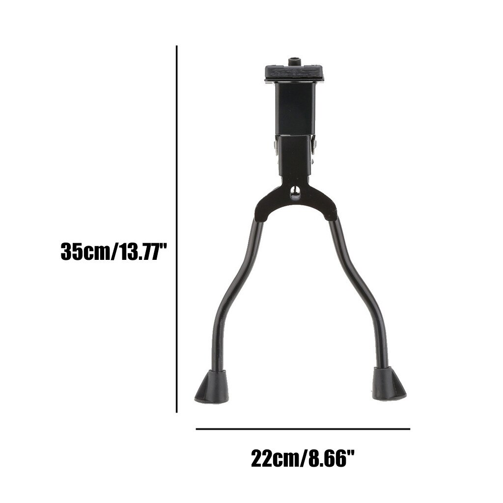 Bicycle Kick Stand Road Bike Kickstand Heavy Duty Adjustable Mountain Bike Bicycle Cycle Prop Side Rear parking rack#2: Default Title