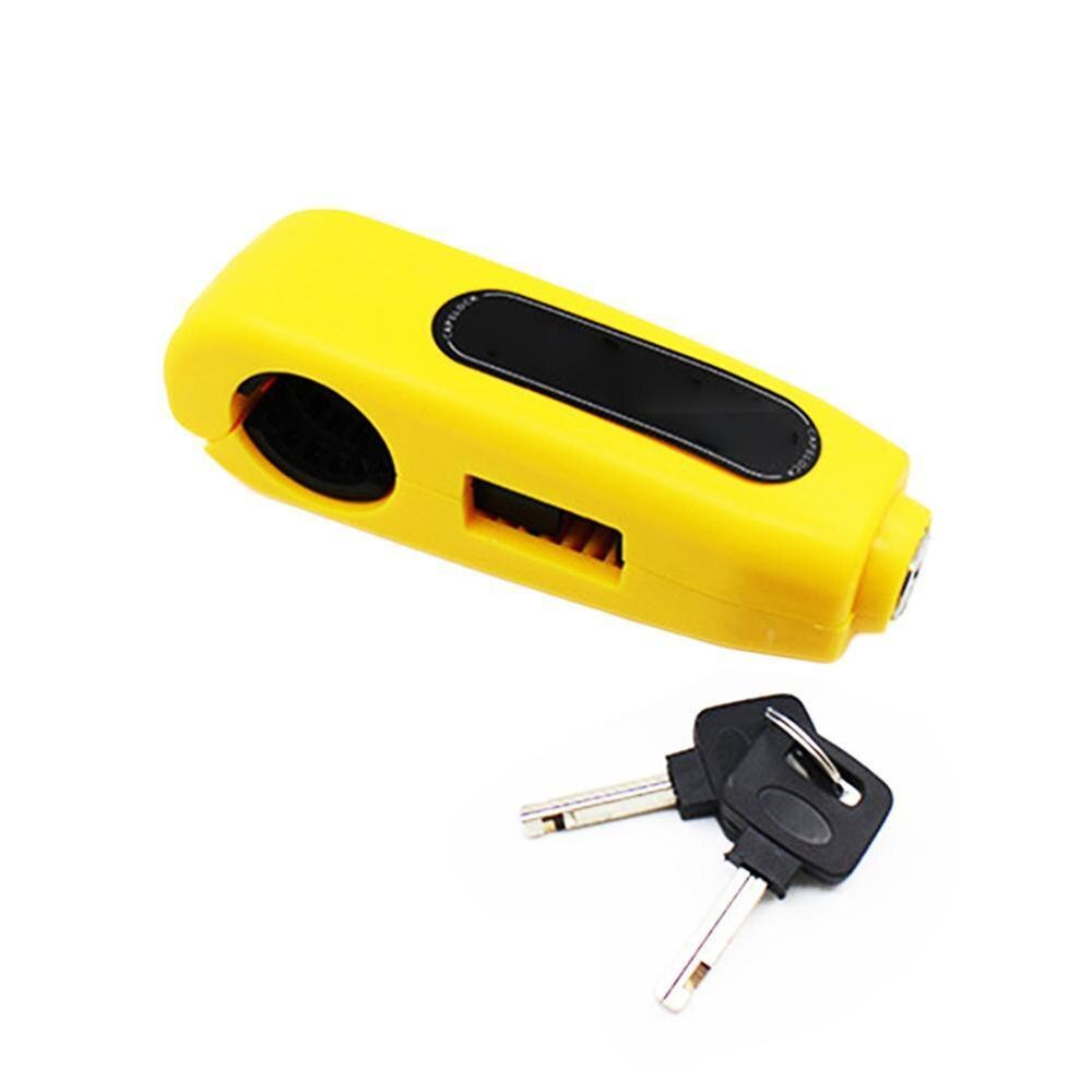 Motorcycle Handlebar Lock Grip Security Safety Locks Motorcycle Grip Lock Fit Scooter ATV Dirt Street Bikes Auto Security Lock: F
