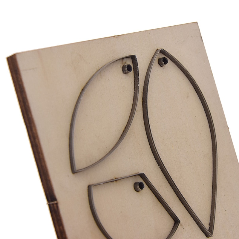 Handmade Multi Shaped Cutter Template Steel Punch Cutting Wood Mold For Leather Crafts DIY Making Tools