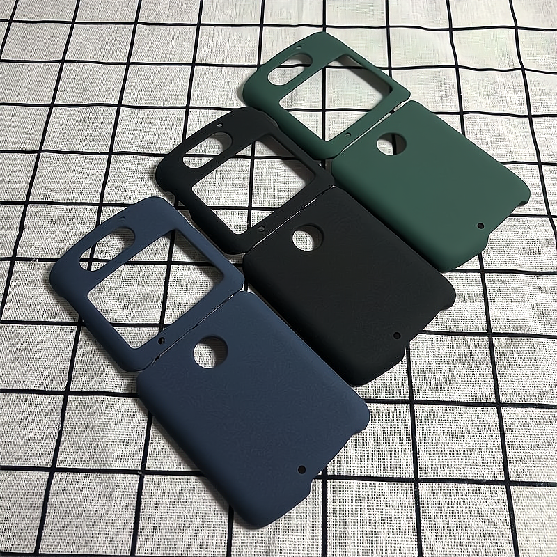 for Motorola Moto Razr 60 50 40 Ultra Razr3 5G Case Sand Matte Hard PC Full Protect Antislip Cover Folding Flip Shell