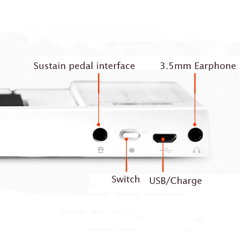 MIDI keyboards 49 Keys Portable hand-rolled piano folding adult practice portable electronic piano for beginners