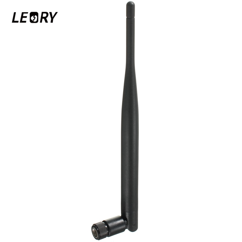 LEORY TV Antenne 5DBi RP-SMA 2.4G Wifi Booster Wireless Folding Antenne Voor Router IP PC Camera