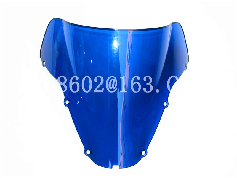 Pare-brise bleu pour Honda CBR | 900 RR 929 2000, Double bulle, cbr rr CBR900R CBR900 R CBR929 cbr929