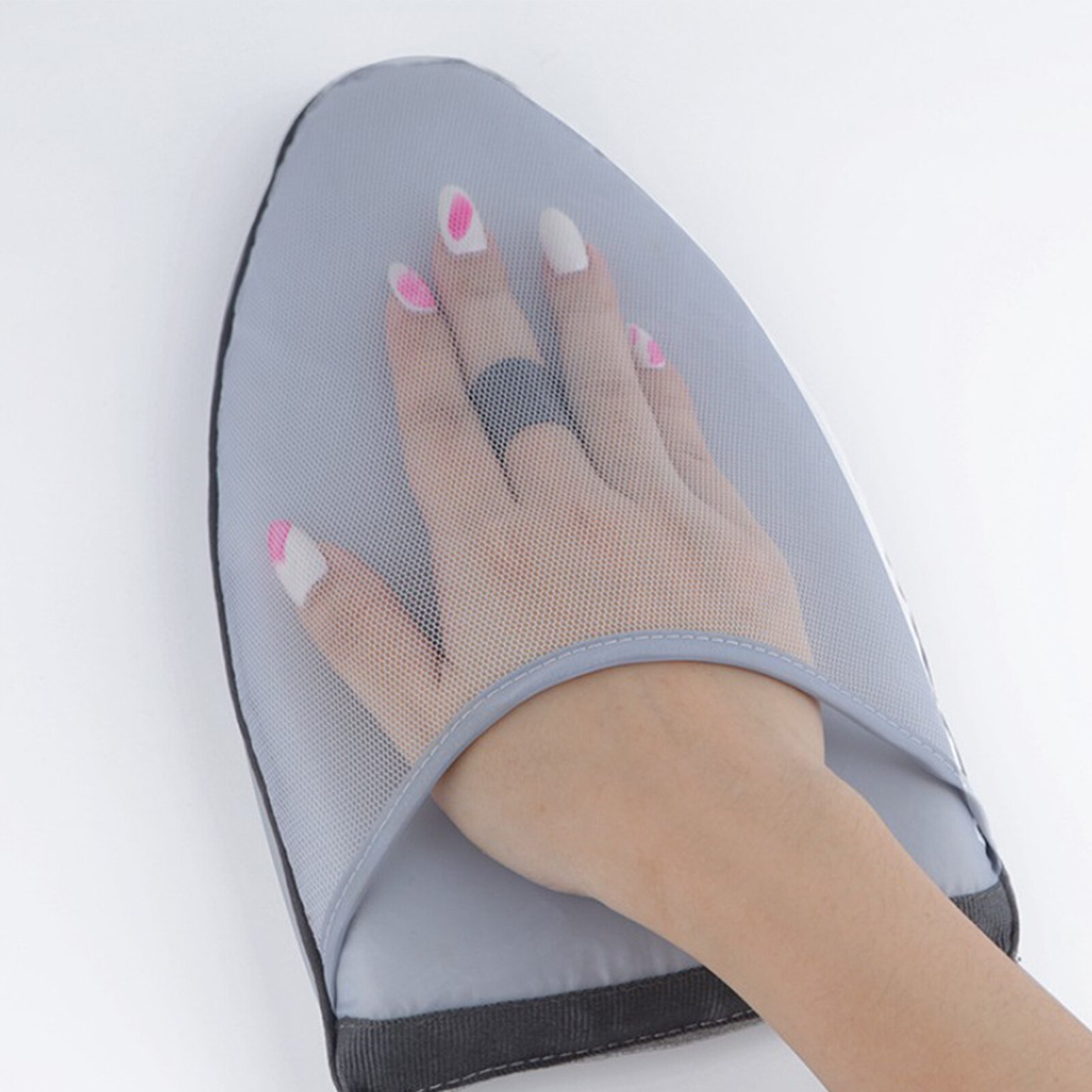 1PC Mini Ironing Gloves Anti Steam Gloves Durable Heat Resistant Protective Hand-Held Ironing Board For Garment Steamer