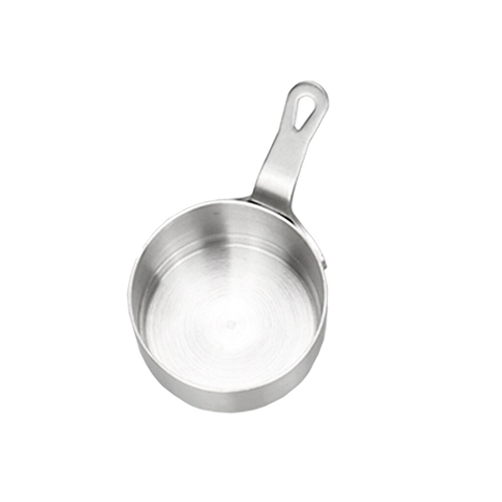 50ml 100ml Milk Pan Stainless Steel Non-Stick Pot Saucepan Coffee Warmer