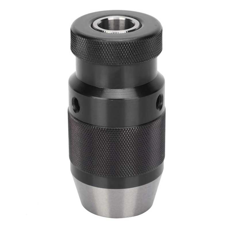 B16 0-13mm Drill Chuck Keyless Self-Locking with Sleeve Lathes Electric Hand Tools Adapter