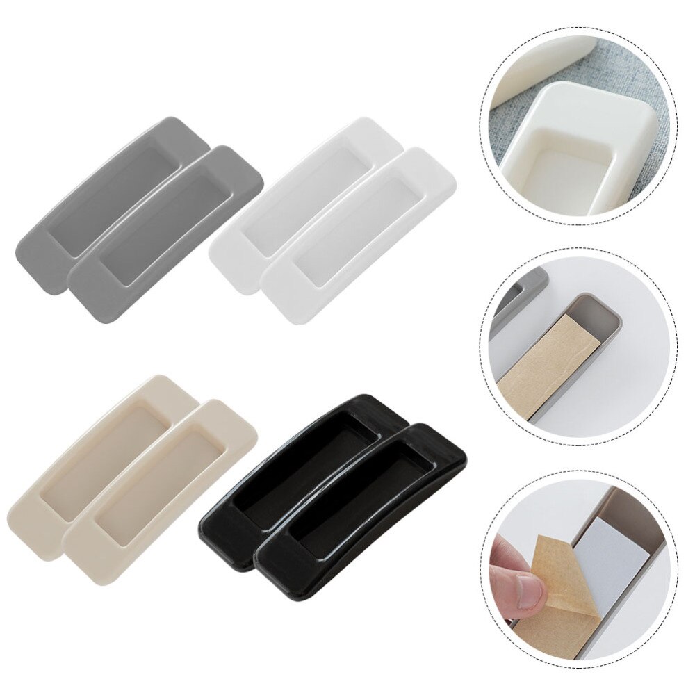 8pcs Multi-purpose Sliding Door Handle Refrigerator Cabinet Handle Drawer Handle