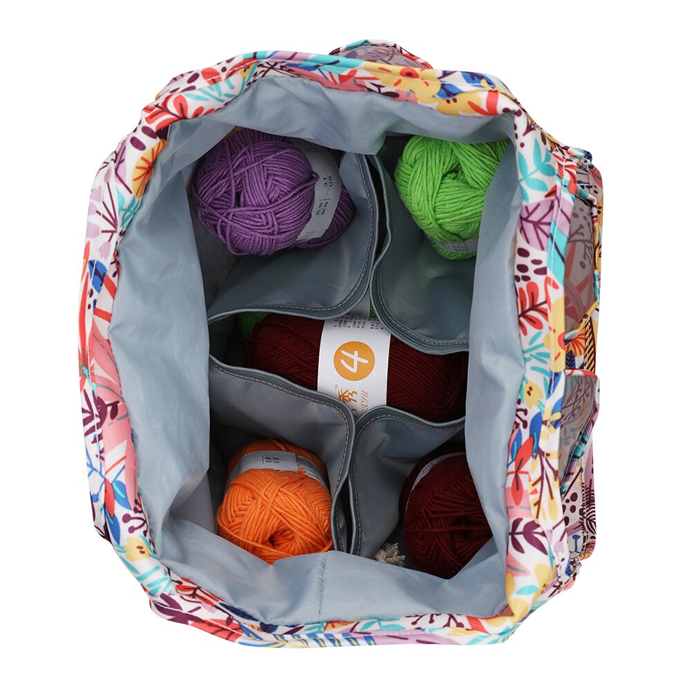 Knitting Sewing Tools Bag Practical Multi-functional Durable Crochet Organizer DIY Needles Needlework Storage Tote